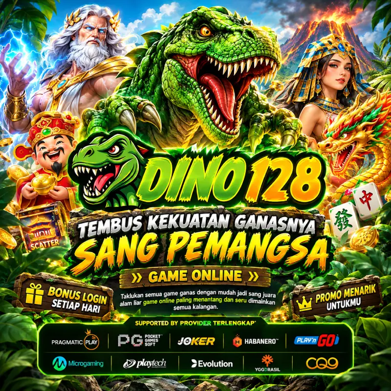 DINO128 : Tembus Kekuatan Ganasnya Sang Pemangsa Game Online